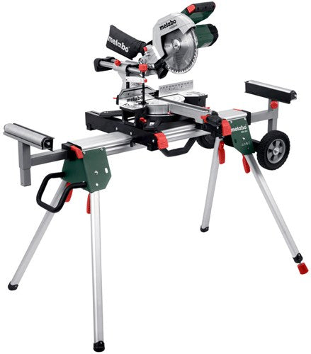 Scie à tronçonner Metabo kg 254 m avec fonction de traction | dernier modèle + socle ksu 251 - 691214000