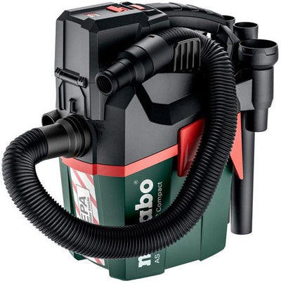 Aspirateur tout usage compact sans fil Metabo as 18 hepa pc | 18v | sans batteries ni chargeur - 602029850