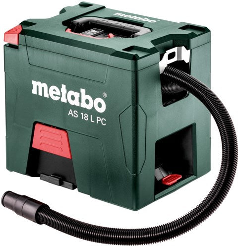 Aspirateur tout usage sans fil Metabo ash 18 l pc | sans piles ni chargeur - 602021850