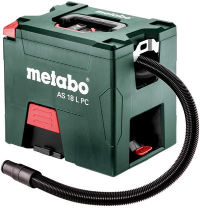 Aspirateur tout usage sans fil Metabo ash 18 l pc | sans piles ni chargeur - 602021850