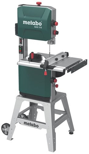 Scie à ruban Metabo bas 318 précision dnb - courant triphasé 400v - 619010000