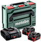 Kit de base Metabo 2 x lihdx 18v 8,0 ah | avec chargeur super rapide asc 290 - 685305000