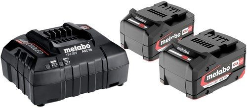 Pic Kit de base Metabo 2x batteries 18 V 4,0 Ah | k+mix - 685050000