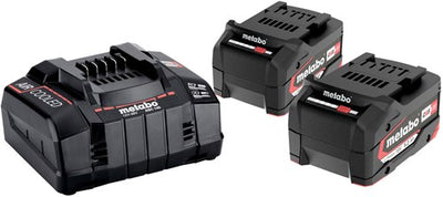 Pic Kit de base Metabo 2x batteries 18 Volts 5,2 Ah | k+mix - 685051000