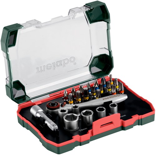 Metabo Bits Ratchet Set 26 PCS.