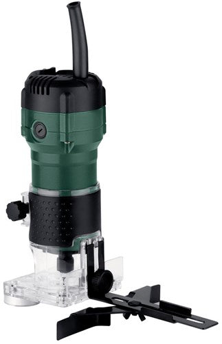 Fraise à chants Metabo fm 500-6 | 500w | y compris guide parallèle, bride de copie et guide à rouleaux - 601741000