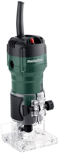 Fraise à chants Metabo fm 500-6 | 500w | y compris guide parallèle, bride de copie et guide à rouleaux - 601741000