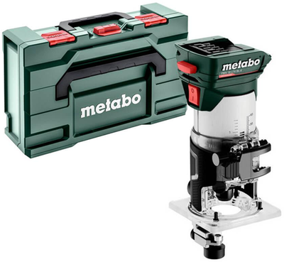 Metabo fmv 18 ltx bl 8 fraise à chants sans fil | sans batteries ni chargeur dans metabox 145 l - 601742840