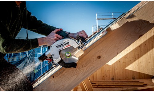 Scie circulaire sans fil Metabo ks 18 ltx 66 bl | 18v | en x, sans batteries ni chargeur - 611866840