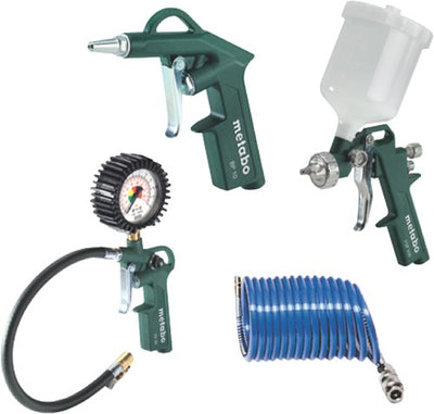 Ensemble Metabo lpz 4 | jeu d'outils à air comprimé | accouplement orion - 601585180