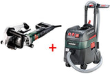 Metabo mfe 40 coupe-fente mural 1900 watts profondeur 40 mm avec disques 125 mm + aspirateur de chantier asr 35 l acp - afbeelding 1