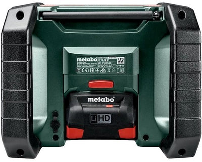 Metabo r 12-18 dab+ bt 12v 18v radio de chantier avec batterie li-ion avec dab+ et bluetooth | 600778850 - 600778850