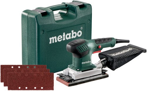 Metabo sr2185 | ponceuse orbitale | ensemble | 10 pièces. feuilles abrasives - 691010000