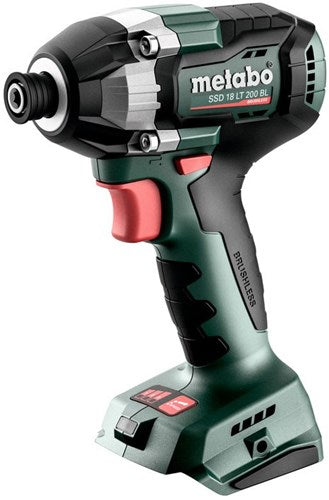 Visseuse à percussion sans fil Metabo SSD 18 LT 200 BL 18 V | 200 nm | en métabox, sans batteries ni chargeur - 602397840