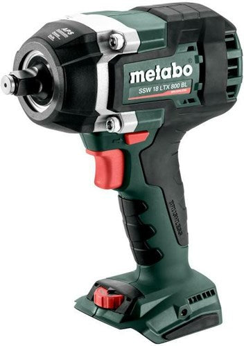 Clé à chocs sans fil Metabo ssw 18 ltx 800 bl | sans piles ni chargeur - 602403850