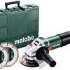 Metabo weq1400-125 | 1400w | meuleuse d'angle | avec 2 disques à tronçonner diamantés - 600347510