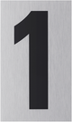 Metafranc numéro 1 aluminium - wu0507300