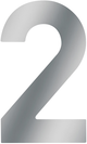 Metafranc numéro de maison 2 a2 120mm - wu0424017