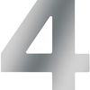 Metafranc numéro de maison 4 a2 120mm - wu0424037