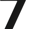 Numéro de maison Metafranc 7 120mm noir - wu0424667