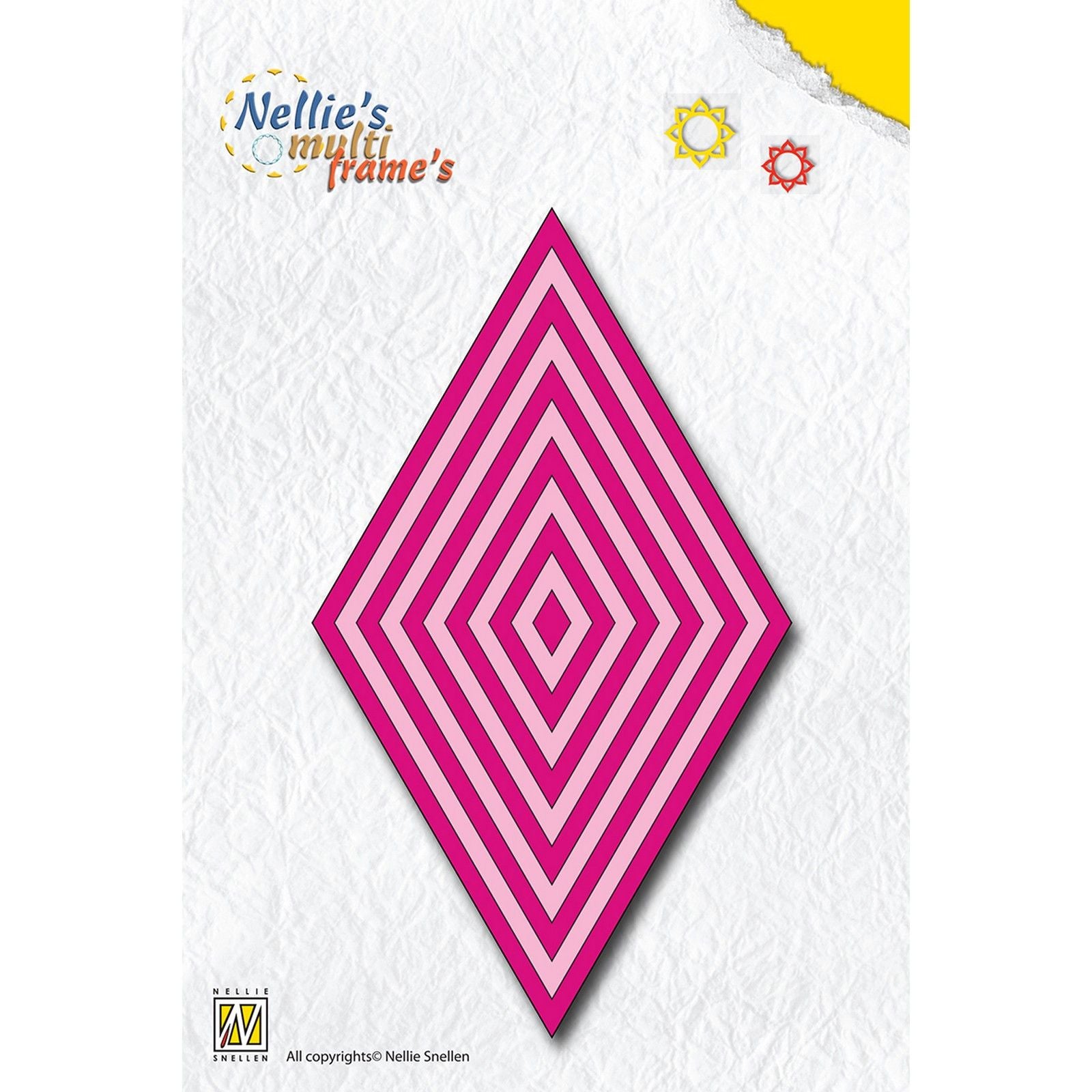 Le choix de Nellie • matrices multi-cadres diamant 11 pièces.