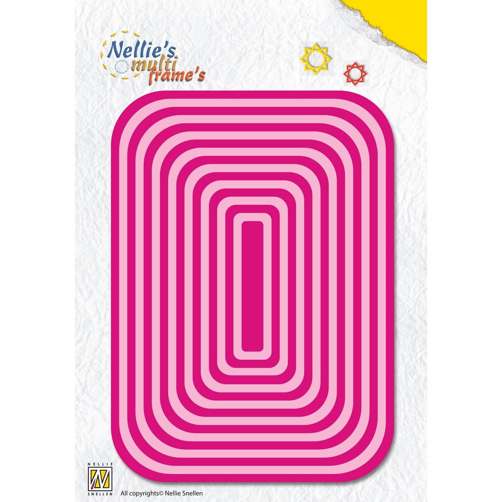 Le choix de Nellie • Matrices multi-cadres rectangle 17pcs.