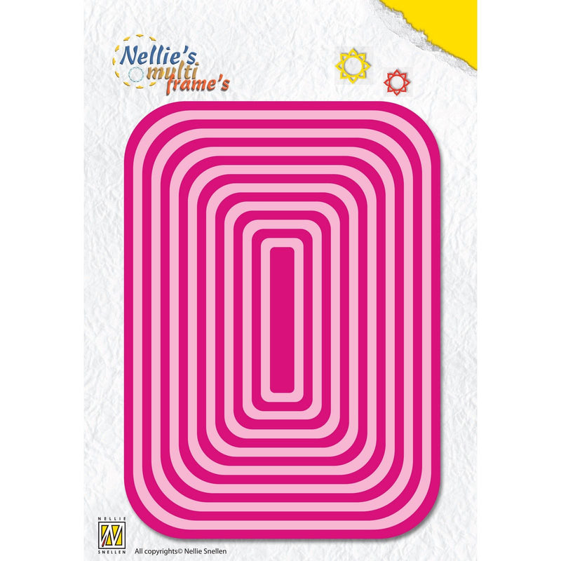 Le choix de Nellie • Matrices multi-cadres rectangle 17pcs.