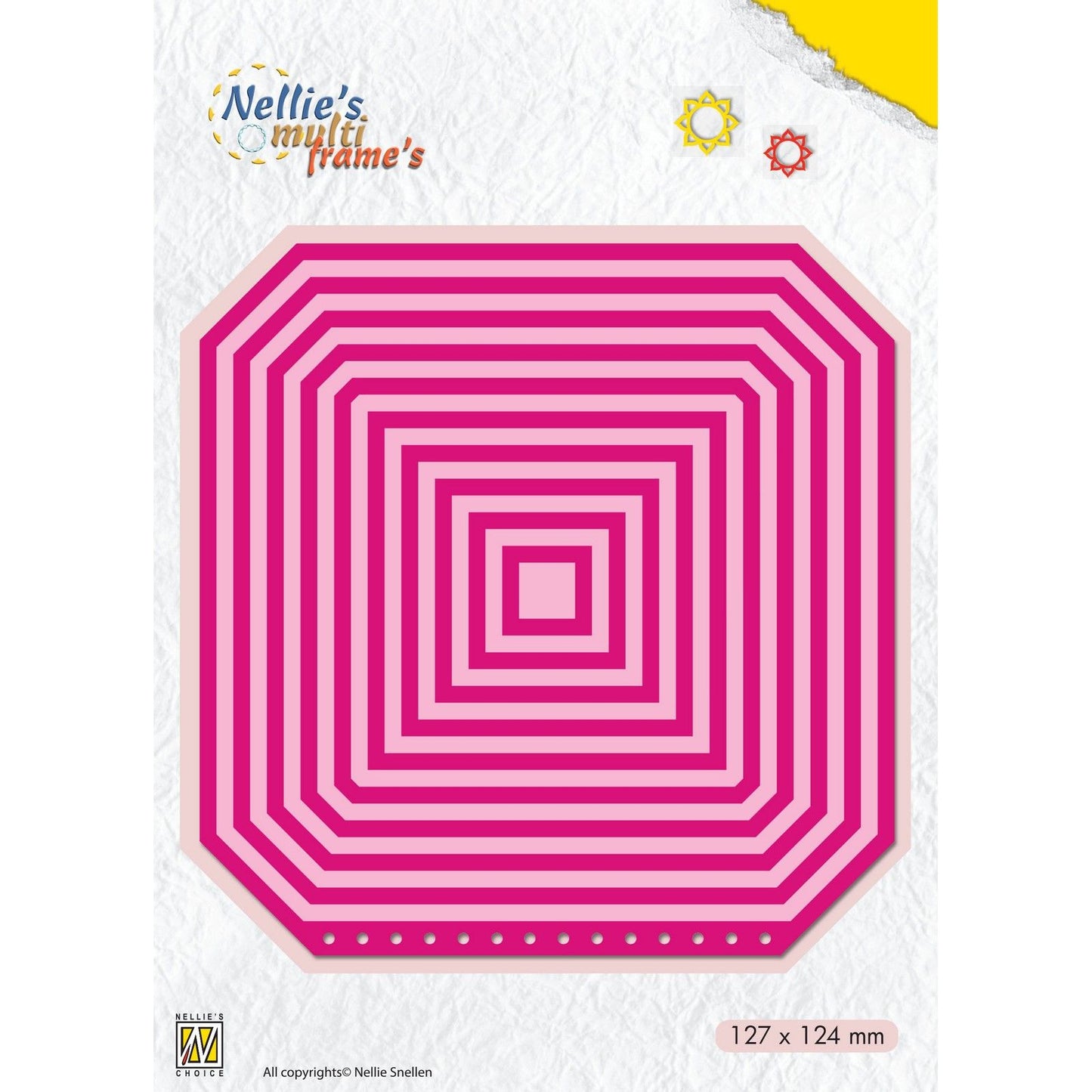 Le choix de Nellie • matrices multi-cadres livret carré 20 pcs.