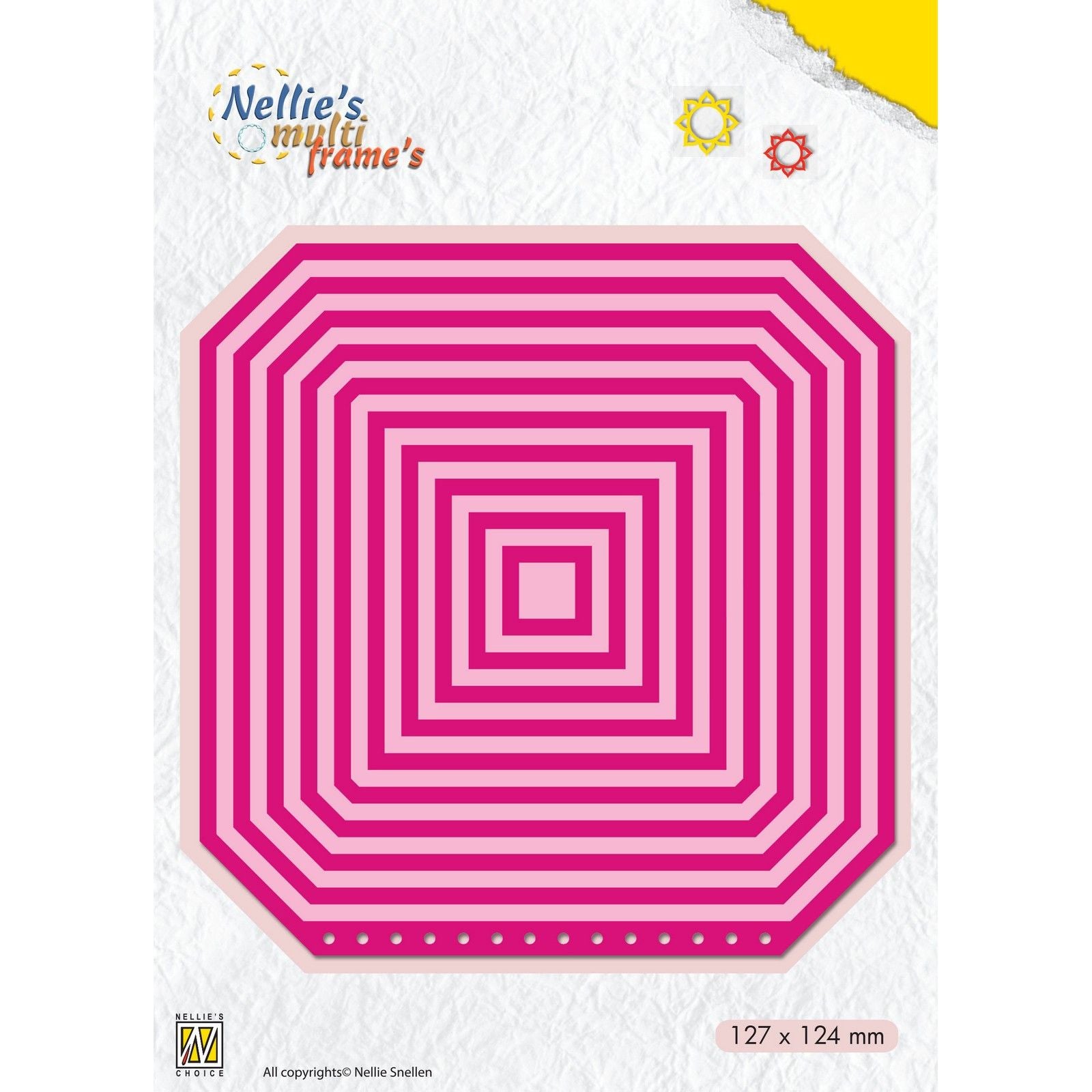 Le choix de Nellie • matrices multi-cadres livret carré 20 pcs.