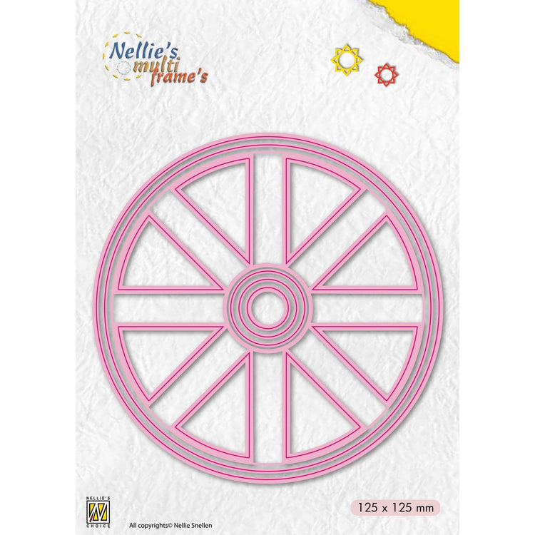 Le choix de Nellie • Matrices multi-cadres roue kaléidoscope 6 pcs.