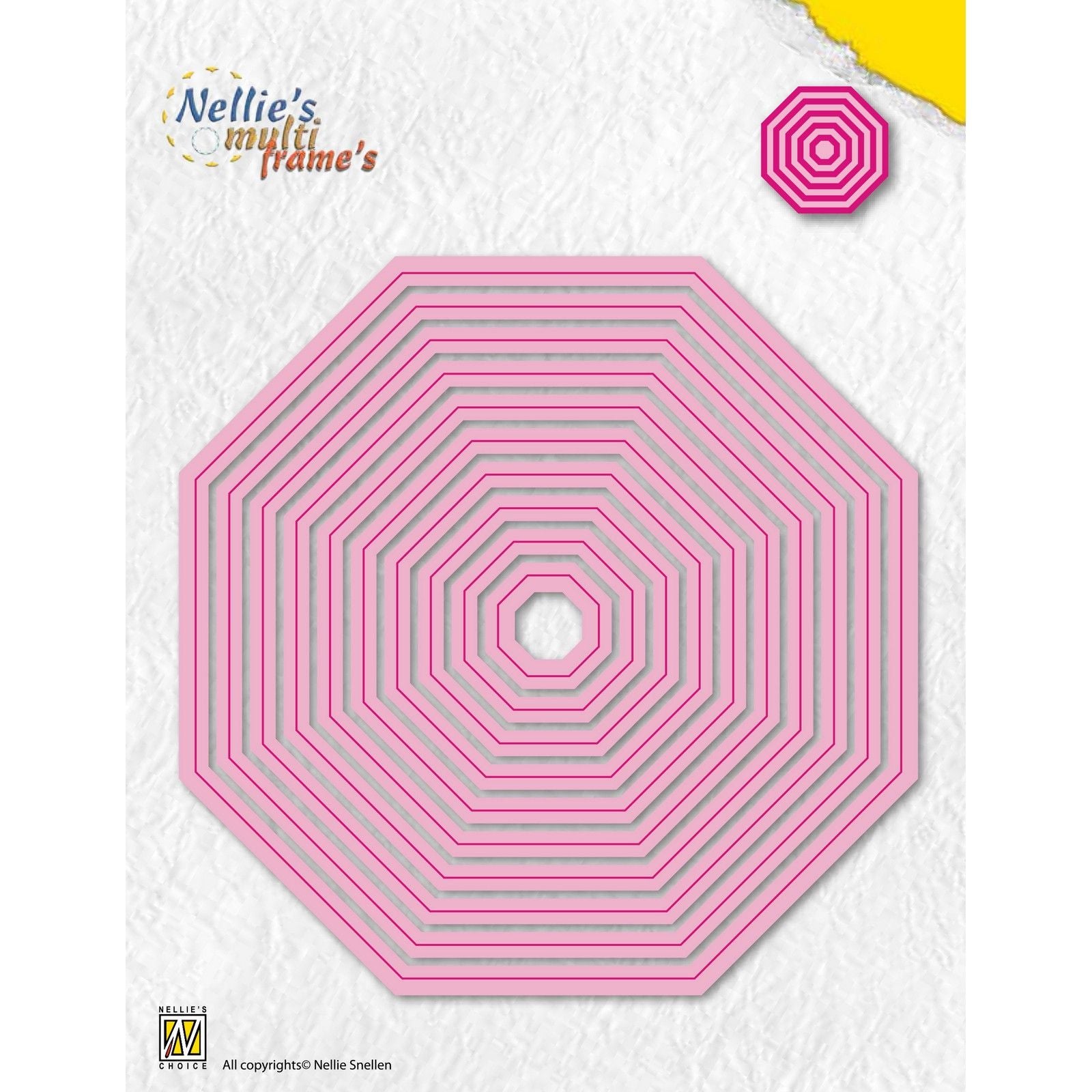 Le choix de Nellie • Matrices multi-cadres octogone xl 10pcs.