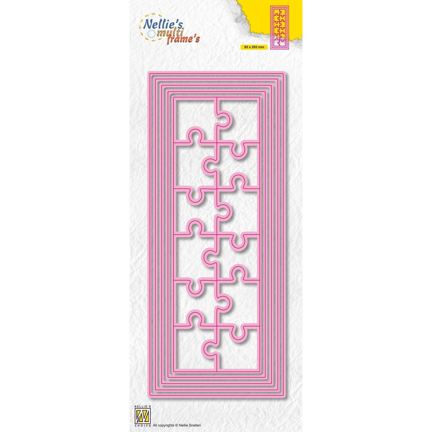 Le choix de Nellie • Puzzle matrices multi-cadres 5 pièces.