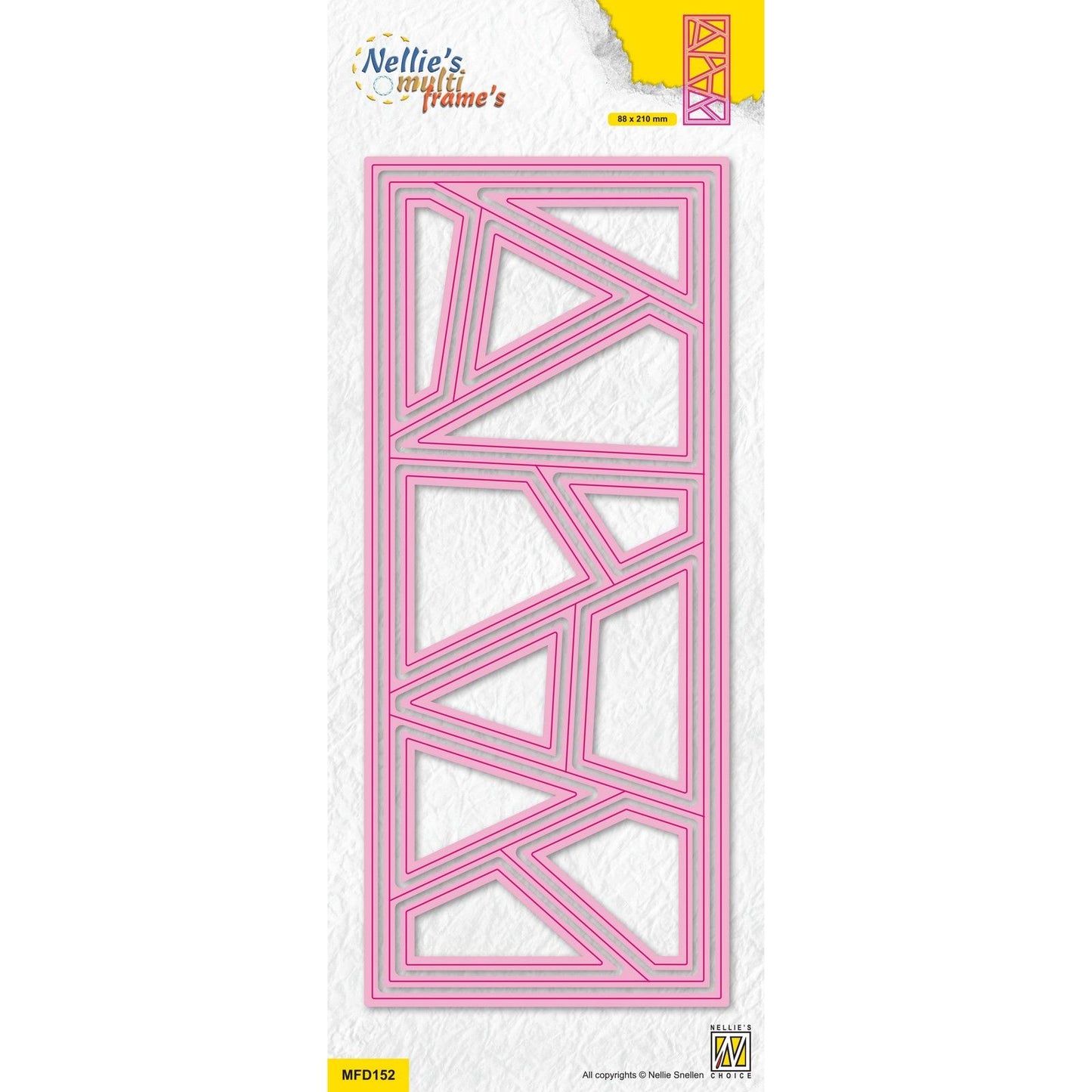 Le choix de Nellie • Matrices multi-cadres pour courtepointe de formes géométriques 13 pièces.