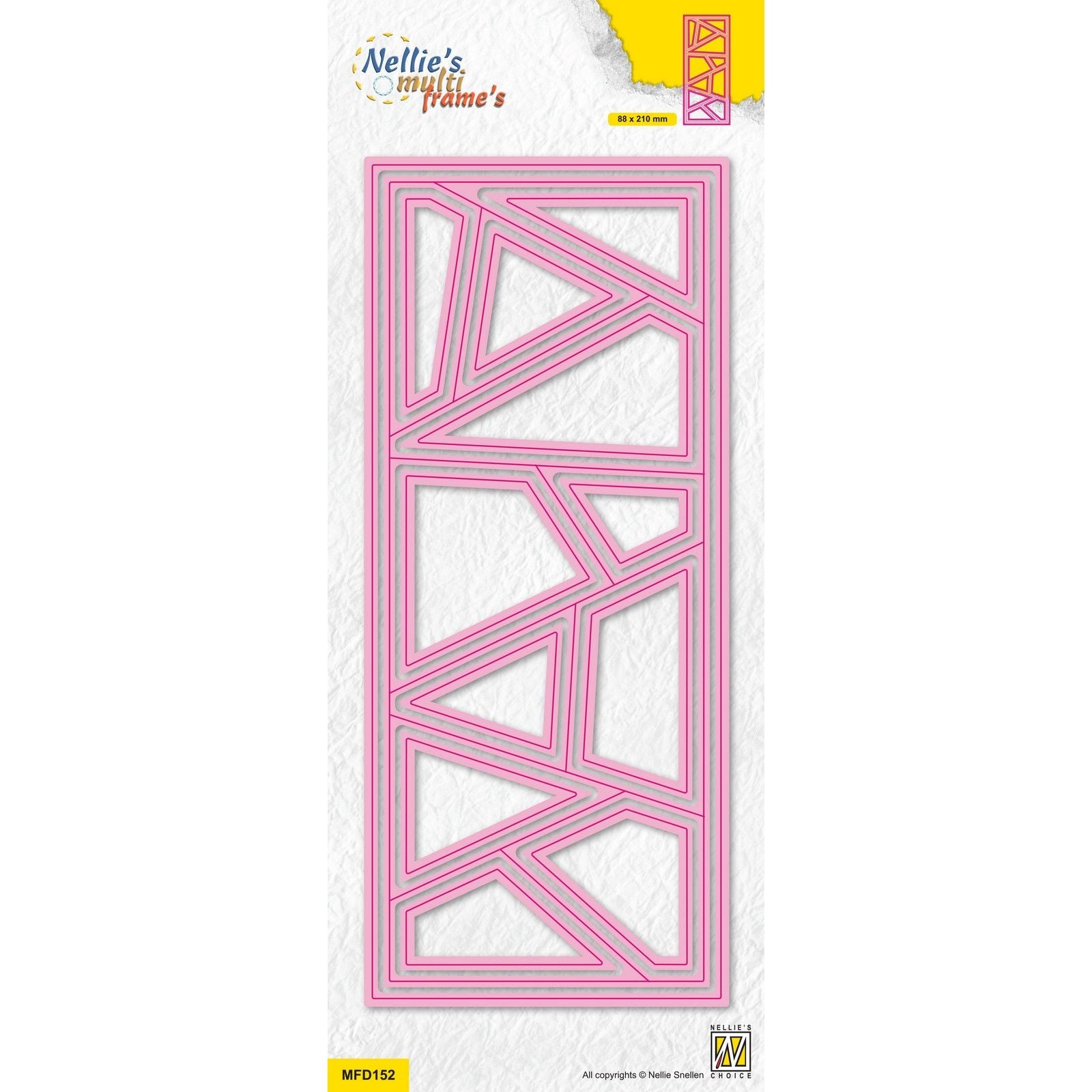 Le choix de Nellie • Matrices multi-cadres pour courtepointe de formes géométriques 13 pièces.