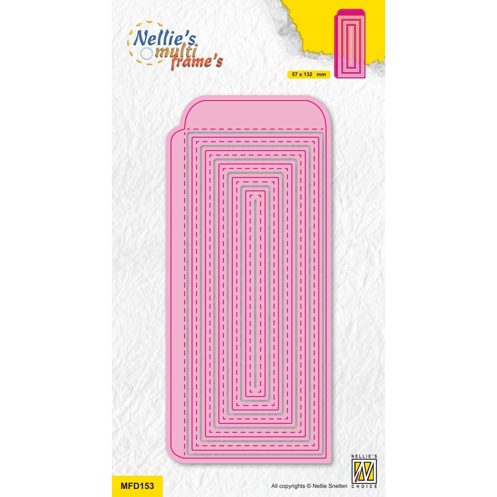 Le choix de Nellie • Matrice multi-cadre rectangle 6pcs.
