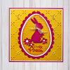 Le choix de Nellie • matrices en forme de lapin de Pâques 7pcs.