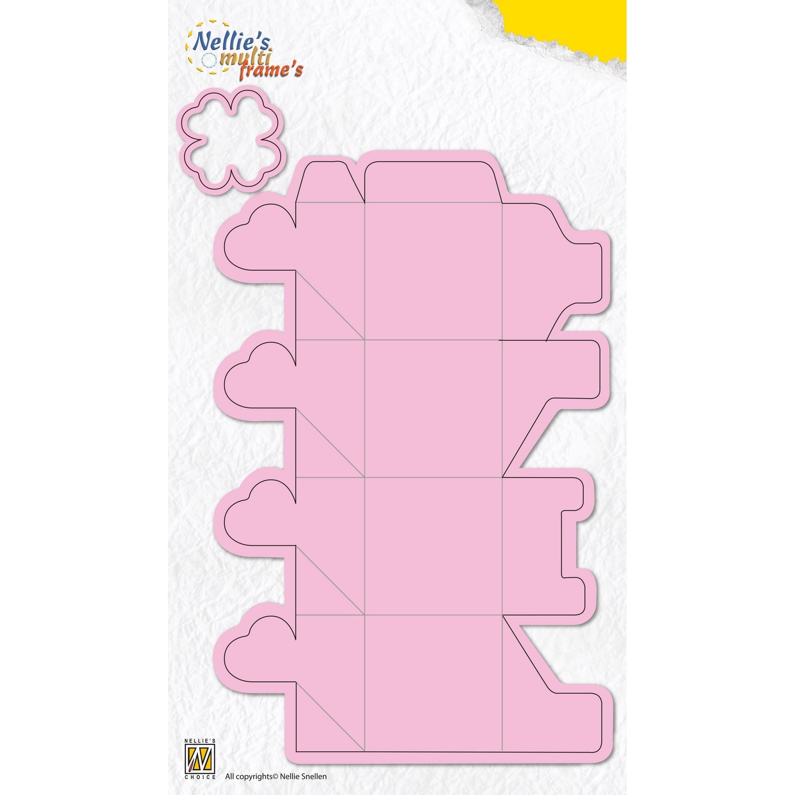 Le choix de Nellie • matrices d'emballage trèfle boîte 2 pcs.