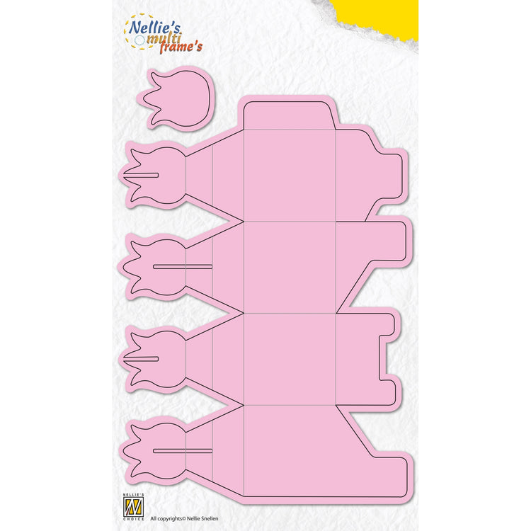 Le choix de Nellie • matrices d'emballage boîte tulipe 2 pcs.