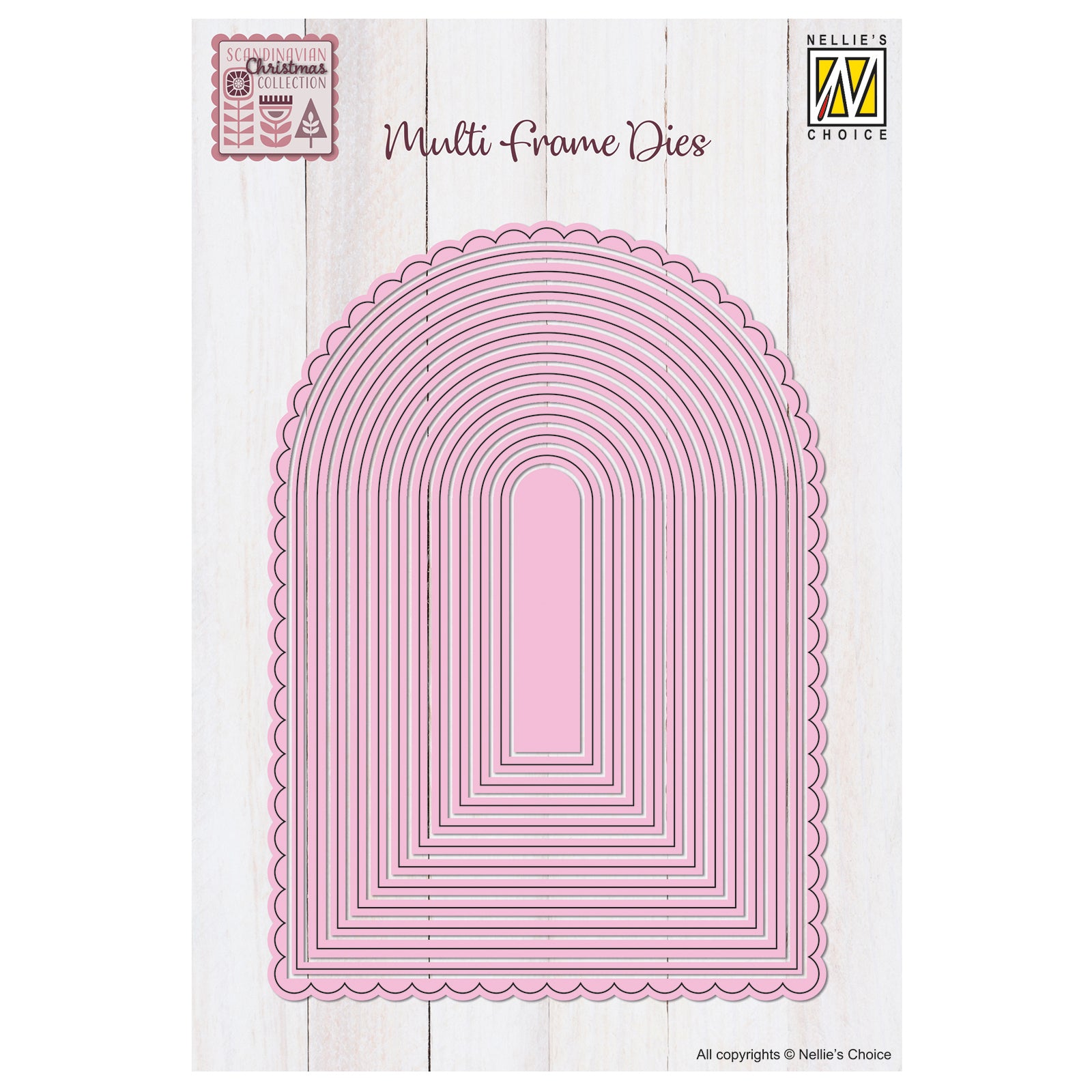 Le choix de Nellie • Matrices multi-cadres arc 13pcs.