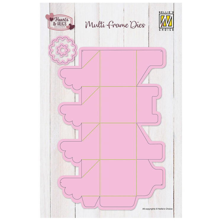Le choix de Nellie • Boîte à fleurs multi-cadres 3pcs.