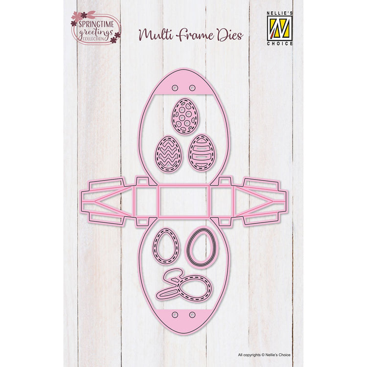 Le choix de Nellie • emballer cette boîte d'oeufs de Pâques 8 pcs.