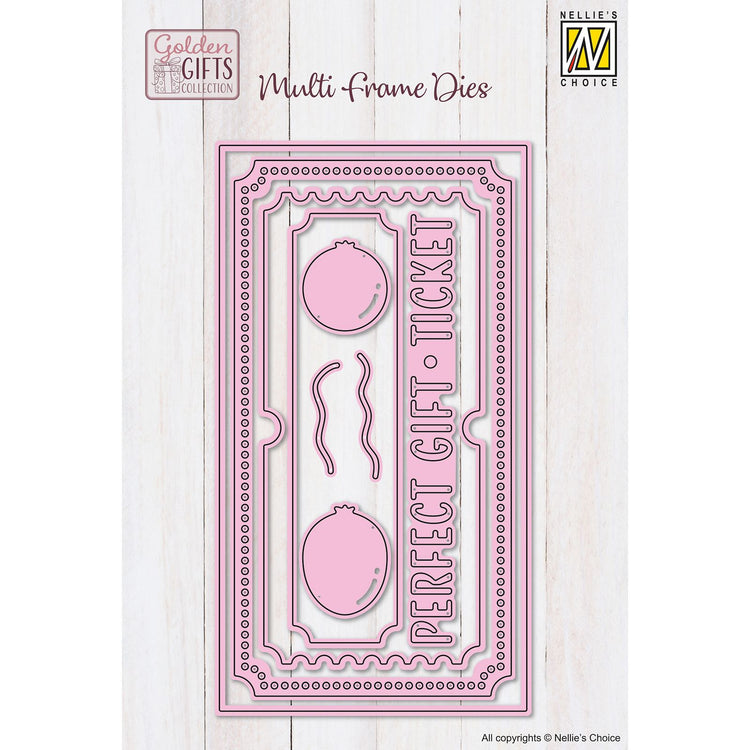 Le choix de Nellie • Ticket de matrices multi-cadres avec ballons 9pcs.
