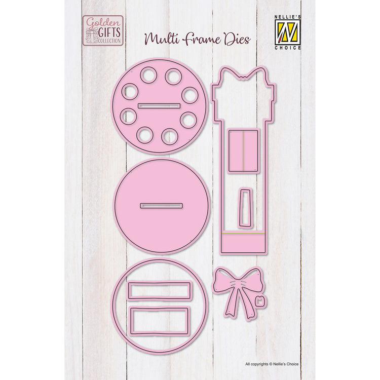 Le choix de Nellie • Matrices multi-cadres pour gâteau d'argent, 12 pièces.