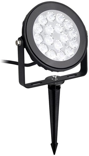 Mi-light rgb-cct spot de jardin led ip65 9w rond noir led0255