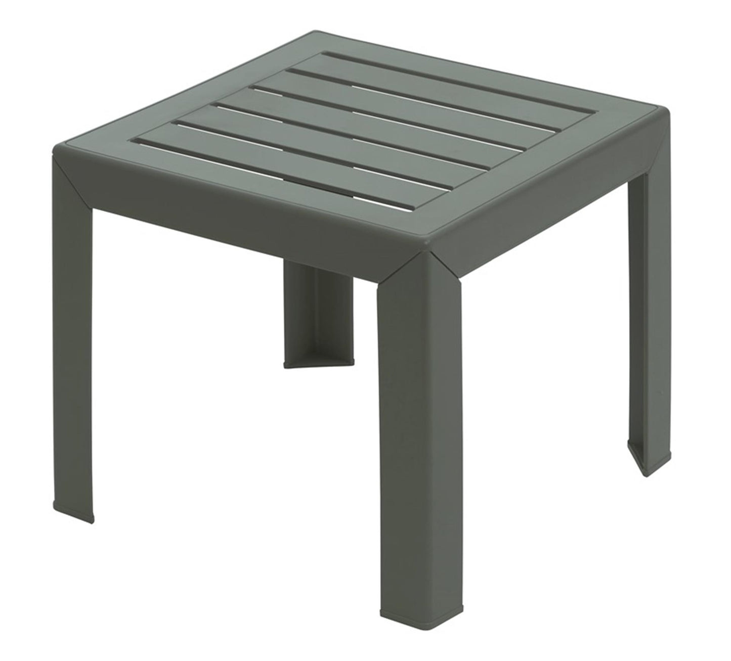 Grosfillex table d'appoint de jardin miami 40x40cm vert