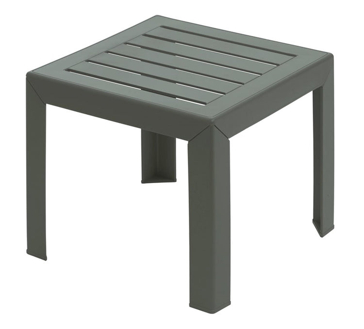 Grosfillex table d'appoint de jardin miami 40x40cm vert
