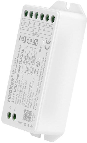 Contrôleur Miboxer 3en1 pour bandes LED 2.4G - led0209