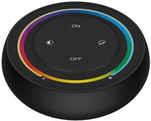 Télécommande Miboxer rgb-cct 2,4g 1 zone ronde noire - led0234