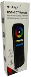 Télécommande Miboxer rgb-cct 2,4g 8 zones noir - led0231