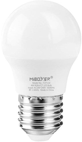 Miboxer rgb-cct led e27 balle 4w rf 2.4g - led0216